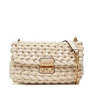 Torebki damskie - Torebka MICHAEL Michael Kors Tribeca 30T5G2RL7T Écru - miniaturka - grafika 1