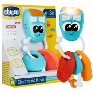Zabawki interaktywne dla dzieci - Chicco Moje Pierwsze Elektryczne Kluczyki 2001 - miniaturka - grafika 1