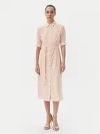 Sukienki - Fracomina Sukienka koszulowa FS25SD2003W78601 Różowy Regular Fit - miniaturka - grafika 1