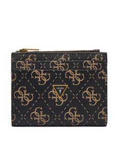 Guess Duży Portfel Męski SMMALO LEA03 Brązowy - Portfele - miniaturka - grafika 1