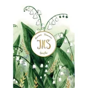 Kartki okolicznościowe i zaproszenia - Henry Karnet A5 Komunia. Konwalie - miniaturka - grafika 1