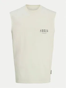 Jack&Jones Tank top Charge 12274740 Żółty Relaxed Fit - Koszulki męskie - miniaturka - grafika 1