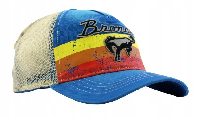 Czapka z daszkiem męska młodzieżowa Ford Bronco 55-60cm Trucker Haft Lato