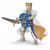 Figurki dla dzieci - Papo Król Artur niebieski - miniaturka - grafika 1