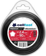 Akcesoria do kos i kosiarek - Cellfast żyłka tnąca premium 2,4mm 90m gwiazdka 35-057 - miniaturka - grafika 1