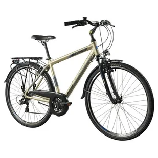 Rower trekkingowy INDIANA X-Road 1.0 M23 28 cali męski Piaskowy - Rowery - miniaturka - grafika 1