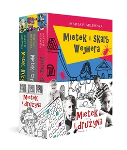 Dreams Pakiet: Mietek i drużyna T.1-3 - Marta H. Milewska - Literatura przygodowa - miniaturka - grafika 1