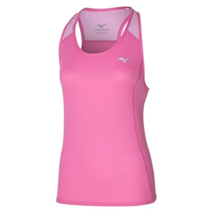 Damski podkoszulek Mizuno DryAeroFlow Tank Wild Orchid S - Koszulki i topy damskie - miniaturka - grafika 1