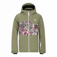 Kurtki i płaszcze dla chłopców - Dziecięca kurtka zimowa Dare 2b Traverse II Jacket Rozmiar dziecięcy: 146-152 / Kolor: zielony/biały - miniaturka - grafika 1