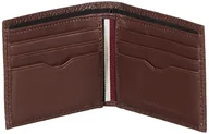 Portfele - Tommy Hilfiger Męski portfel TH Central Mini CC, ciemny kasztan, jeden rozmiar, Ciemny kasztan, rozmiar uniwersalny - miniaturka - grafika 1