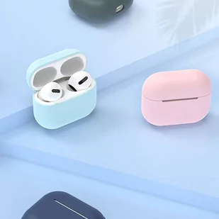 Etui do AirPods 3 silikonowy miękki pokrowiec na słuchawki biały (case C) - Etui i futerały do telefonów - miniaturka - grafika 2