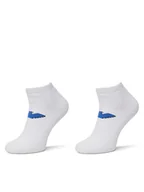 Skarpetki męskie - Emporio Armani Zestaw 2 par niskich skarpet męskich EM000538 AF12299 M0082 Biały - miniaturka - grafika 1