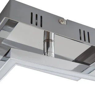 Lampa sufitowa Lindby LED Panja, 35 cm, kolor chrom, żelazo - Lampy sufitowe - miniaturka - grafika 4