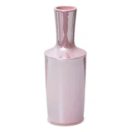 Wazony i flakony - Wazon Dekoracyjny Ceramiczny Simona 13X13X36 Różowy - miniaturka - grafika 1
