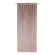 Zasłony - Zasłona welurowa Tony różowa 200 x 280 cm na taśmie Inspire - miniaturka - grafika 1