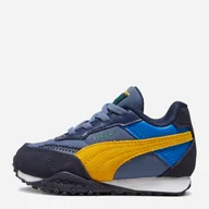 Buty dla chłopców - Buty sportowe chłopięce Puma 394725-03 24 Granatowy/Żółty (4099683211267) - miniaturka - grafika 1