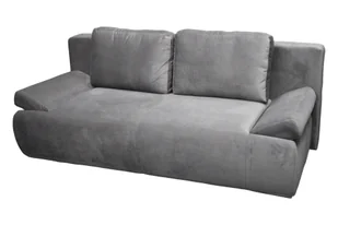 Sofa Rozkładana Lima 210X100X90 Cm Popielata Kanapa Z Funkcją Spania B 8815 - Sofy i kanapy - miniaturka - grafika 1