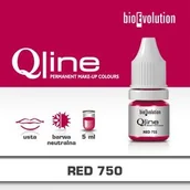 Pozostałe akcesoria kosmetyczne - Pigment Bioevolution Red 750 - Qline - 5ml - miniaturka - grafika 1