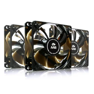 3x AABCOOLING Super Silent R8 cm 80mm Wentylator Komputerowy 9dB, Bardzo Wydajny, Solidna Konstrukcja, Nowoczesny silnik IC, Ciche łożysko FDB, Went.. - Chłodzenie procesora - miniaturka - grafika 1