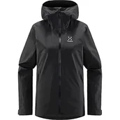 Kurtki damskie - Haglöfs 606233_2AT FINCH PROOF kurtka damska Magnetite rozmiar L - miniaturka - grafika 1