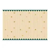 Dekoracje i nakrycia stołu na imprezę - Obrus papierowy Pasy z gwiazdkami 180x120cm - miniaturka - grafika 1