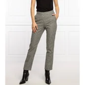 Spodnie damskie - Silvian Heach Spodnie DISKA | Regular Fit | z dodatkiem wełny - miniaturka - grafika 1