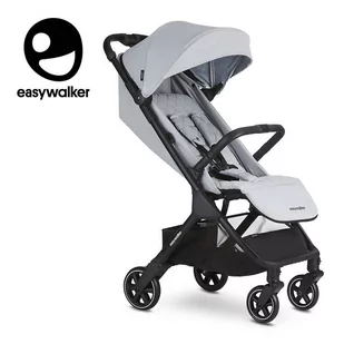 Easywalker Jackey Kompaktowy, samoskładający się wózek spacerowy z torbą transportową Pebble Grey solution-bc-7018-0 - Wózki dziecięce - miniaturka - grafika 1