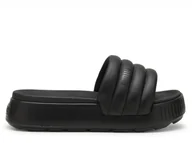 Klapki i japonki damskie - Klapki damskie Puma 39539901 KARMEN SLIDE PUFFY WMNS Czarne - miniaturka - grafika 1
