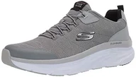 Trampki męskie - Skechers 232045 Gybk, Trampki męskie, Szary dzianinowy Synthetic Black Trim, 45 EU - miniaturka - grafika 1