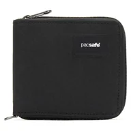 Portfele - Portfel męski mały RFID Pacsafe - czarny - miniaturka - grafika 1