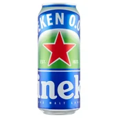 Napoje gazowane - Heineken - Piwo jasne pasteryzowane bezalkoholowe alk. 0.0% obj. - miniaturka - grafika 1