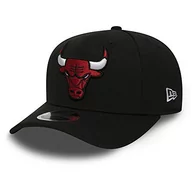 Czapki męskie - New Era New Era 9fifty Chicago Bulls czapka z daszkiem, uniseks czarny czarny M-L 1 - miniaturka - grafika 1