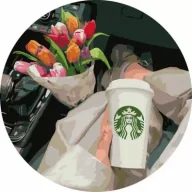 Malowanie po numerach - Twoje Hobby Malowanie po numerach okrągłe - Akcesoria podróżne - miniaturka - grafika 1