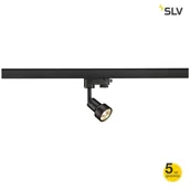 Lampy sufitowe - SLV SPOTLINE PURI GU10 max 50W zaw adaptor czarna 153560 - miniaturka - grafika 1