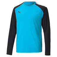 Koszulki męskie - PUMA Teampacer Gk Ls Jers Męska koszulka z długim rękawem, Niebieski (Atoll-p), 14 ans - miniaturka - grafika 1
