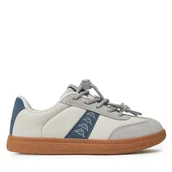 Buty dla chłopców - Sneakersy Kappa EO-CP40-24210L Szary - miniaturka - grafika 1