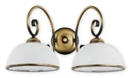 Lampy ścienne - Lemir Indra kinkiet 2-punktowy O2491 K2 PAT O2491 K2 PAT - miniaturka - grafika 1