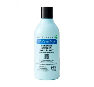 Bioelixire Wegański Szampon nawilżający dla delikatnej skóry głowy 400ml - Szampony do włosów - miniaturka - grafika 1