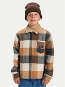 Kurtki i płaszcze dla chłopców - Quiksilver Kurtka przejściowa Harrington EQBJK03346 Beżowy Regular Fit - miniaturka - grafika 1