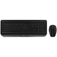 Zestawy myszka + klawiatura - Klawiatura i mysz Cherry GENTIX DESKTOP CZ+SK (JD-7000CS-2) Czarna - miniaturka - grafika 1
