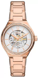 Zegarek Zegarek Fossil BQ3781 EEVIE AUTOMATIC - Zegarki damskie - miniaturka - grafika 1