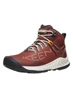 Buty trekkingowe damskie - Keen Botki turystyczne "NXIS Evo Mid" w kolorze czerwonym - miniaturka - grafika 1