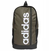 Plecaki - Plecak adidas Essentials Linear Backpack HR5344 zielony - miniaturka - grafika 1