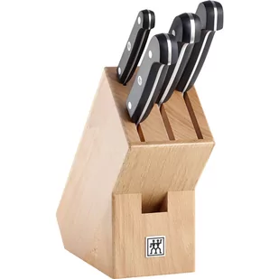 Zwilling Zestaw 4 noży w bloku bukowym Gourmet 36131-000-0 - Noże kuchenne - miniaturka - grafika 1