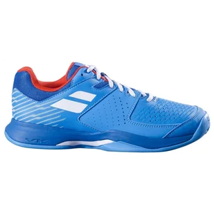 Buty tenisowe Babolat PULSION AC M, Niebiesko/Białe - Buty sportowe męskie - miniaturka - grafika 1