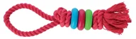 Zabawki dla psów - DINGO Pierścienie Denta Fresh 30 cm różowa - miniaturka - grafika 1