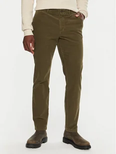 Tommy Hilfiger Spodnie materiałowe MW0MW32932 Khaki Regular Fit - Spodnie męskie - miniaturka - grafika 1