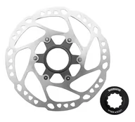 Hamulce rowerowe - Shimano SLX tarczy hamulcowej SM-RT64 CL Center Lock, srebrny, jeden rozmiar SMRT64S - miniaturka - grafika 1