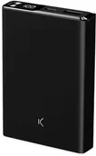 Powerbanki - Ksix Magnetic 10000 mAh 22,5W czarny - miniaturka - grafika 1