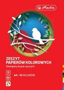 Papier do drukarek - Herlitz Papier Kolorowy A4/10k Her 9583709 - miniaturka - grafika 1